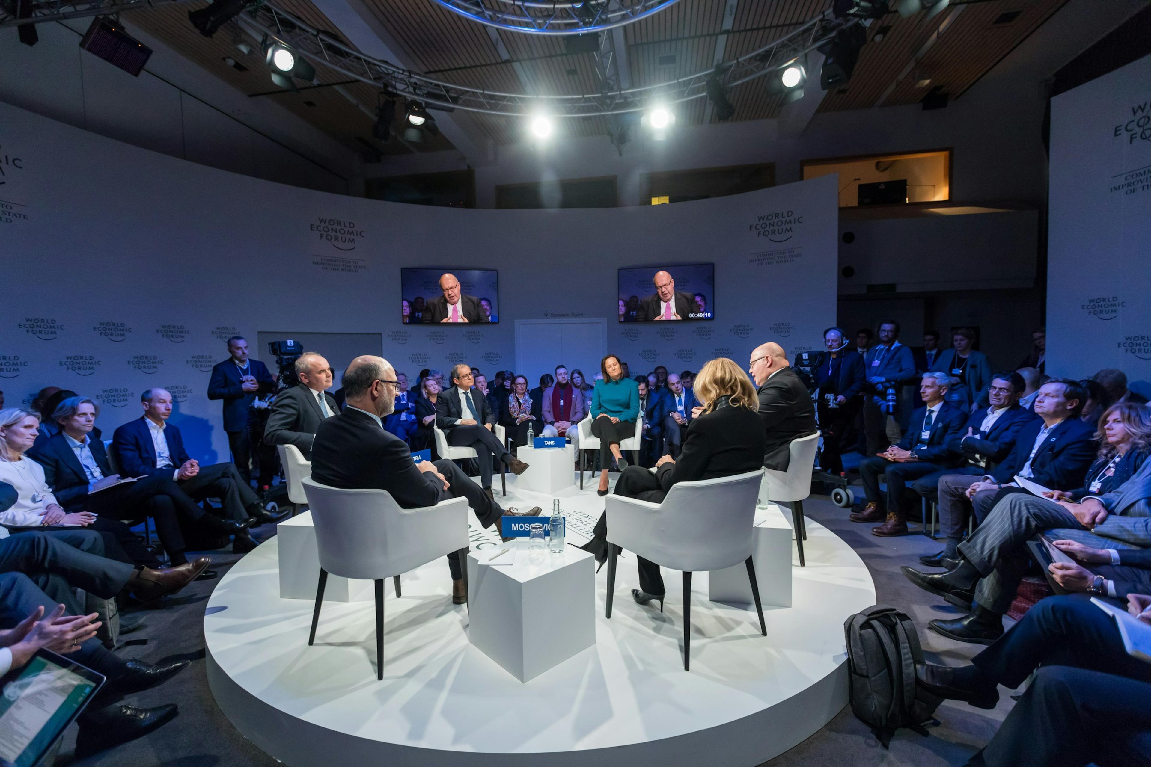Participants seated during a conference session