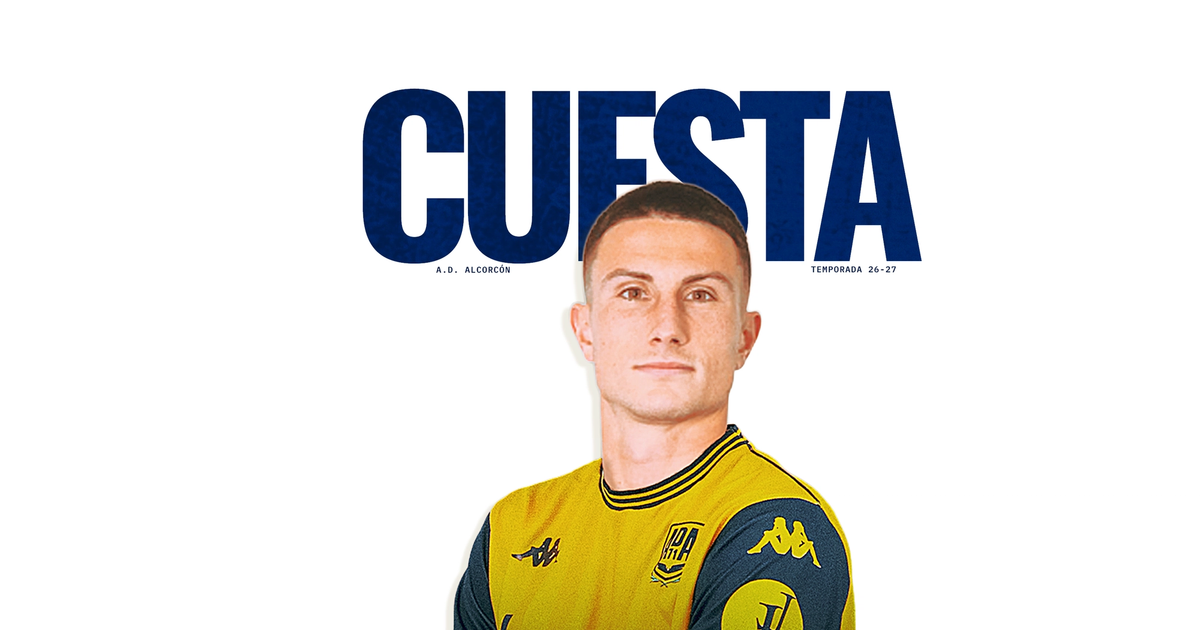 Welcome, Cuesta! | AD Alcorcón