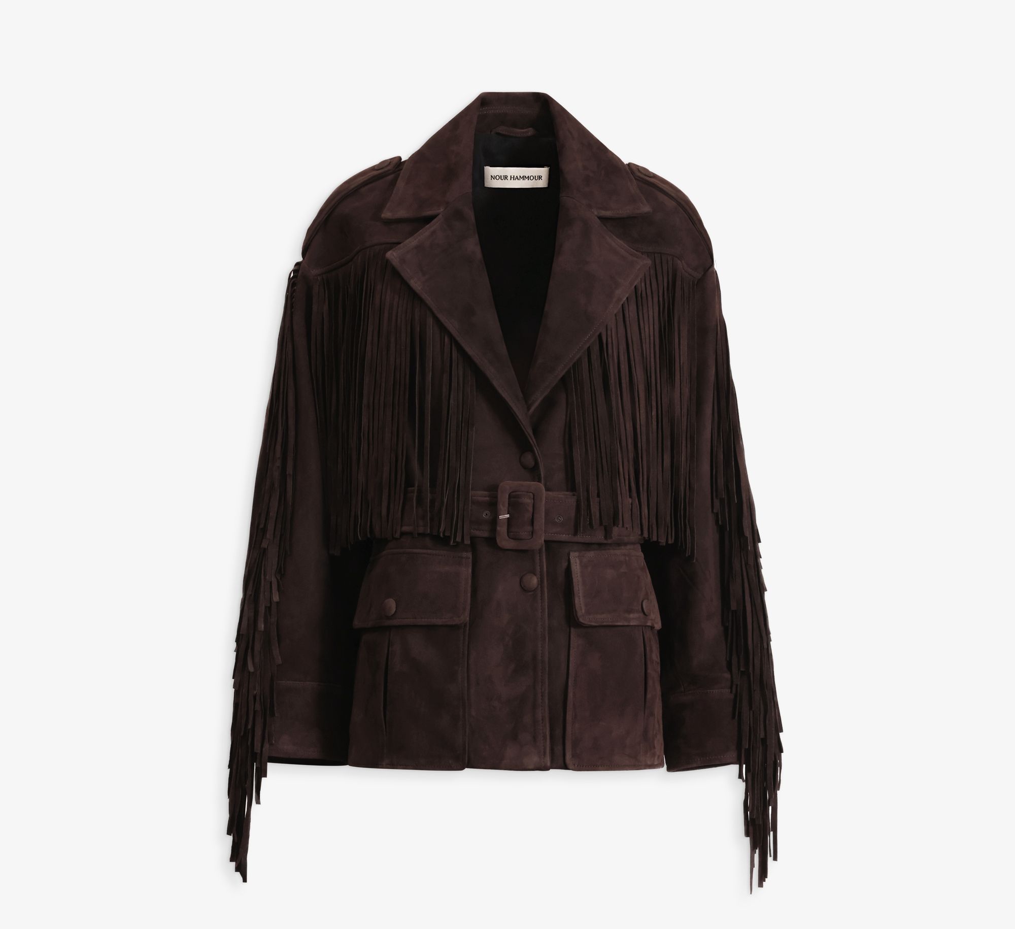 Nour Hammour | Luxury Leather Outerwear Crafted in Paris