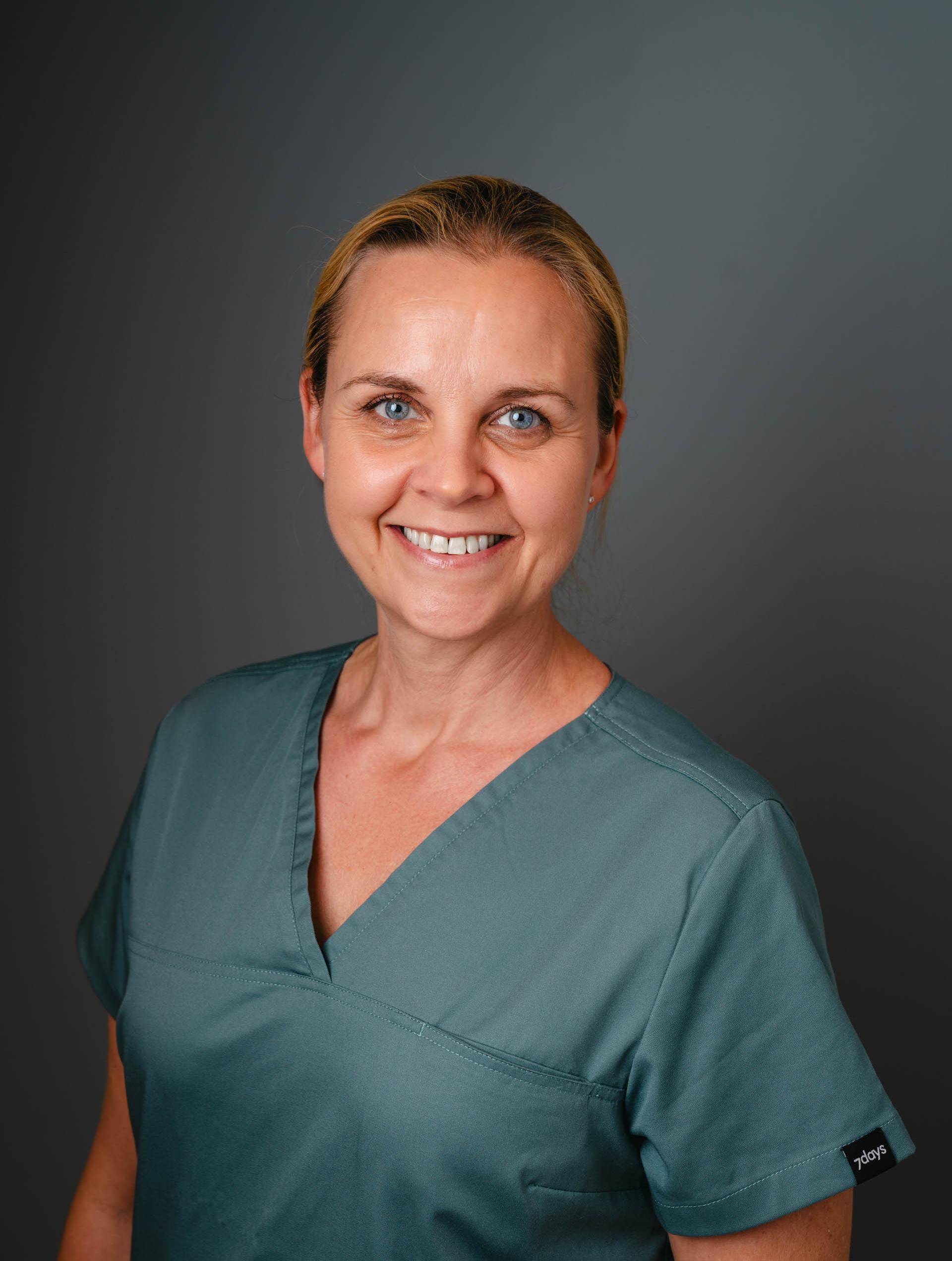 Tannlege Victoria Pegg ved Eik Tannlegesenter i Tønsberg.