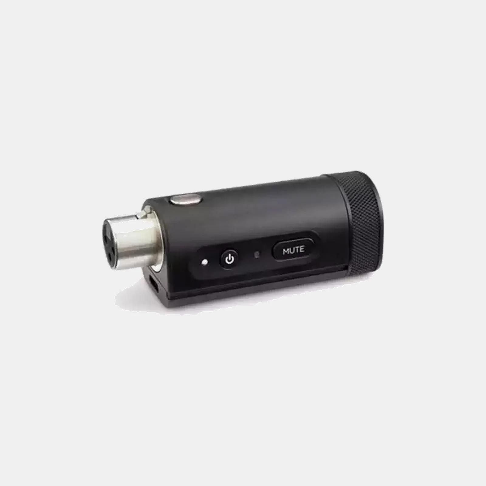 Bose S1 Pro+ trådlös XLR-sändare med mute-knapp och statuslampa