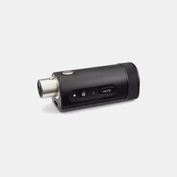 Bose S1 Pro+ trådlös XLR-sändare med mute-knapp och statuslampa