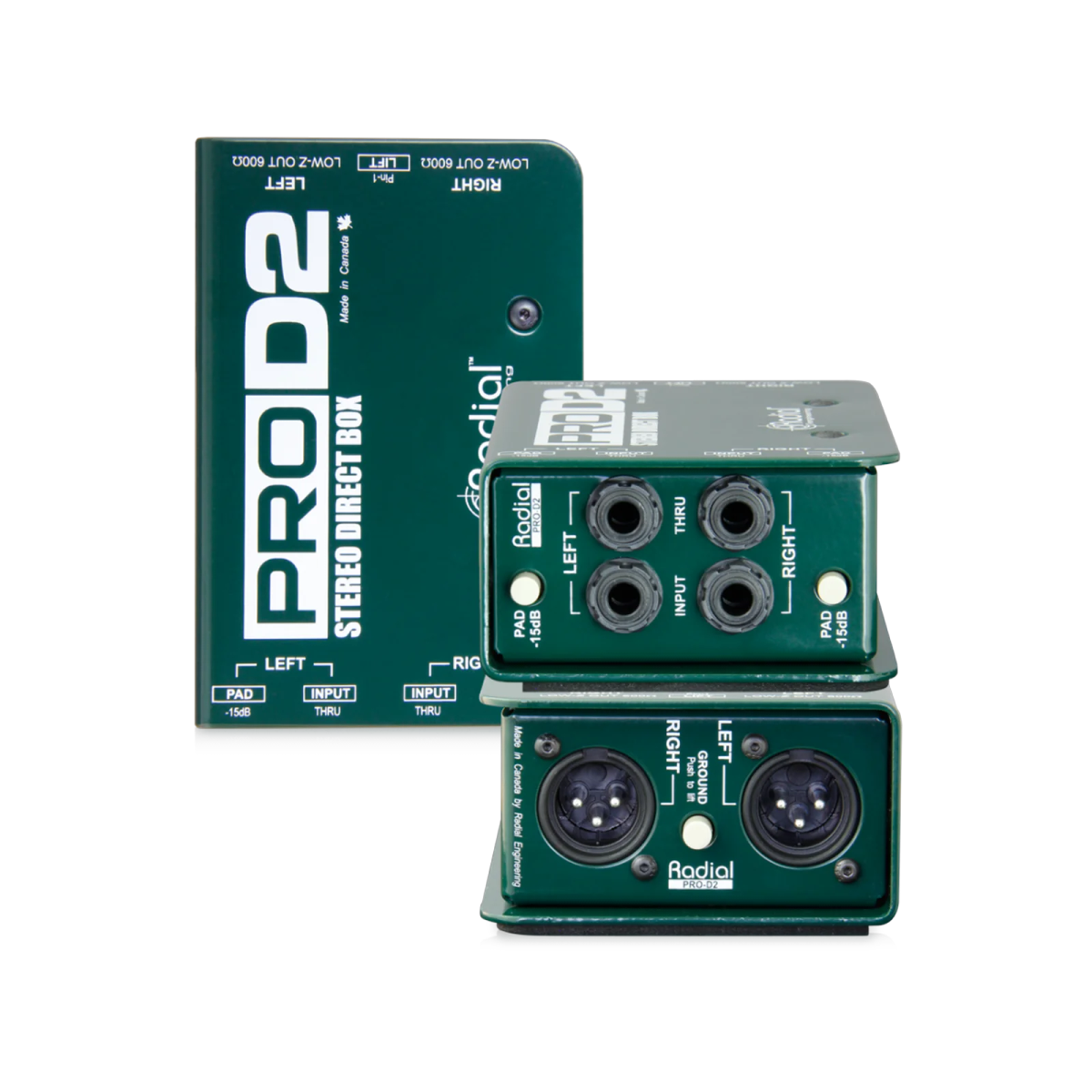 Radial PRO D2 Stereo DI