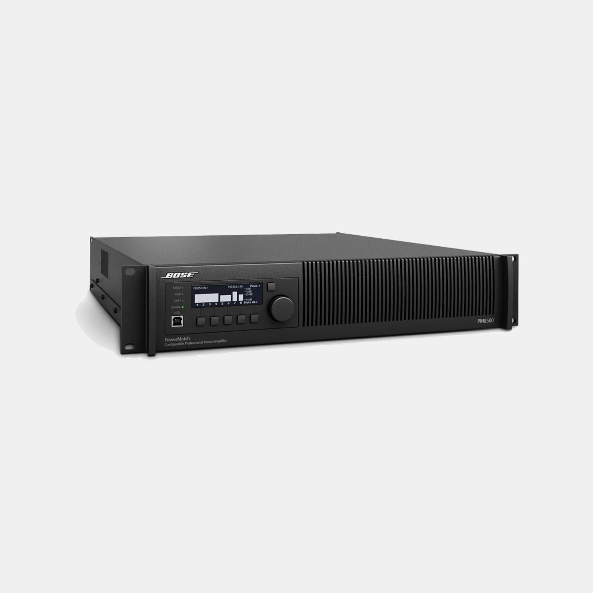 Bose PM8500 PowerMatch-förstärkare framifrån