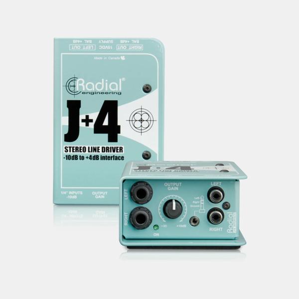 Radial J4 Stereo Line Driver
