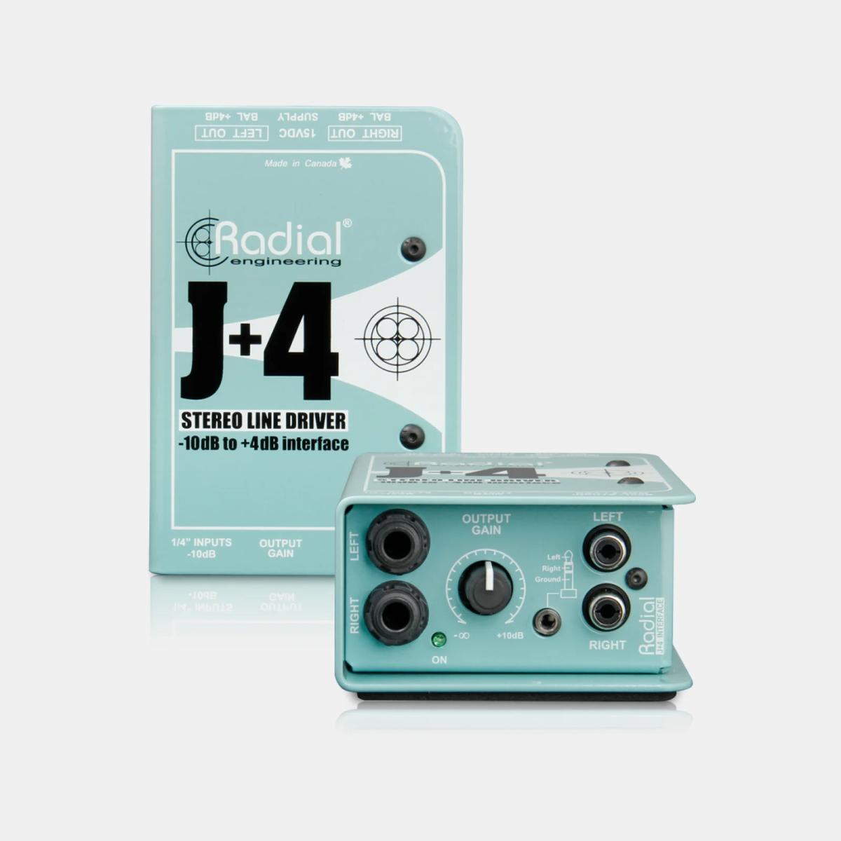 Radial J4 Stereo Line Driver