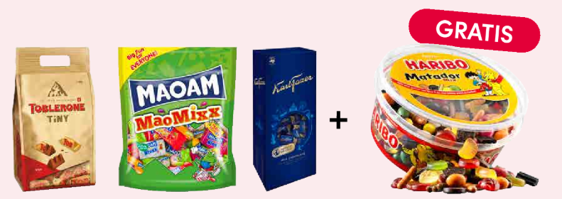 4 for 3 – den billigste er GRATIS