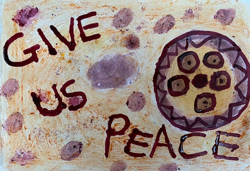 Smart home assistant interface showing voice command visualization