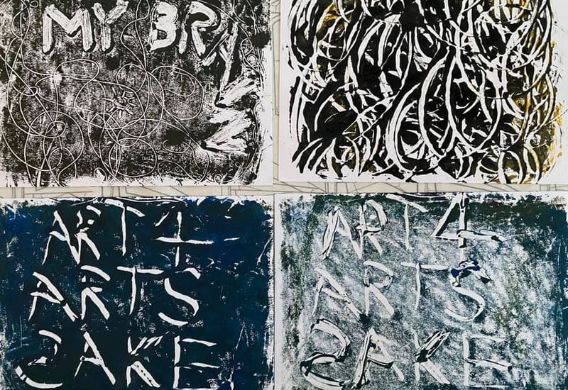 User interacting with the smart home system via voice commands