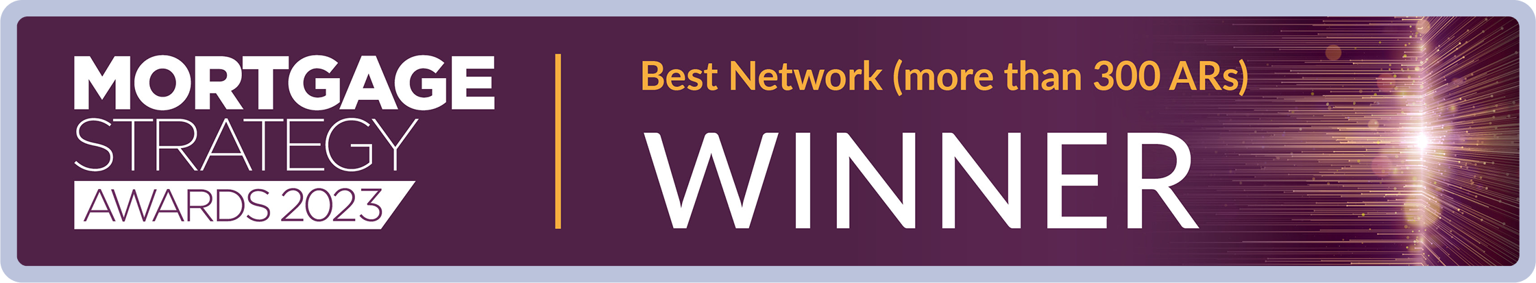 mortgages strategy award