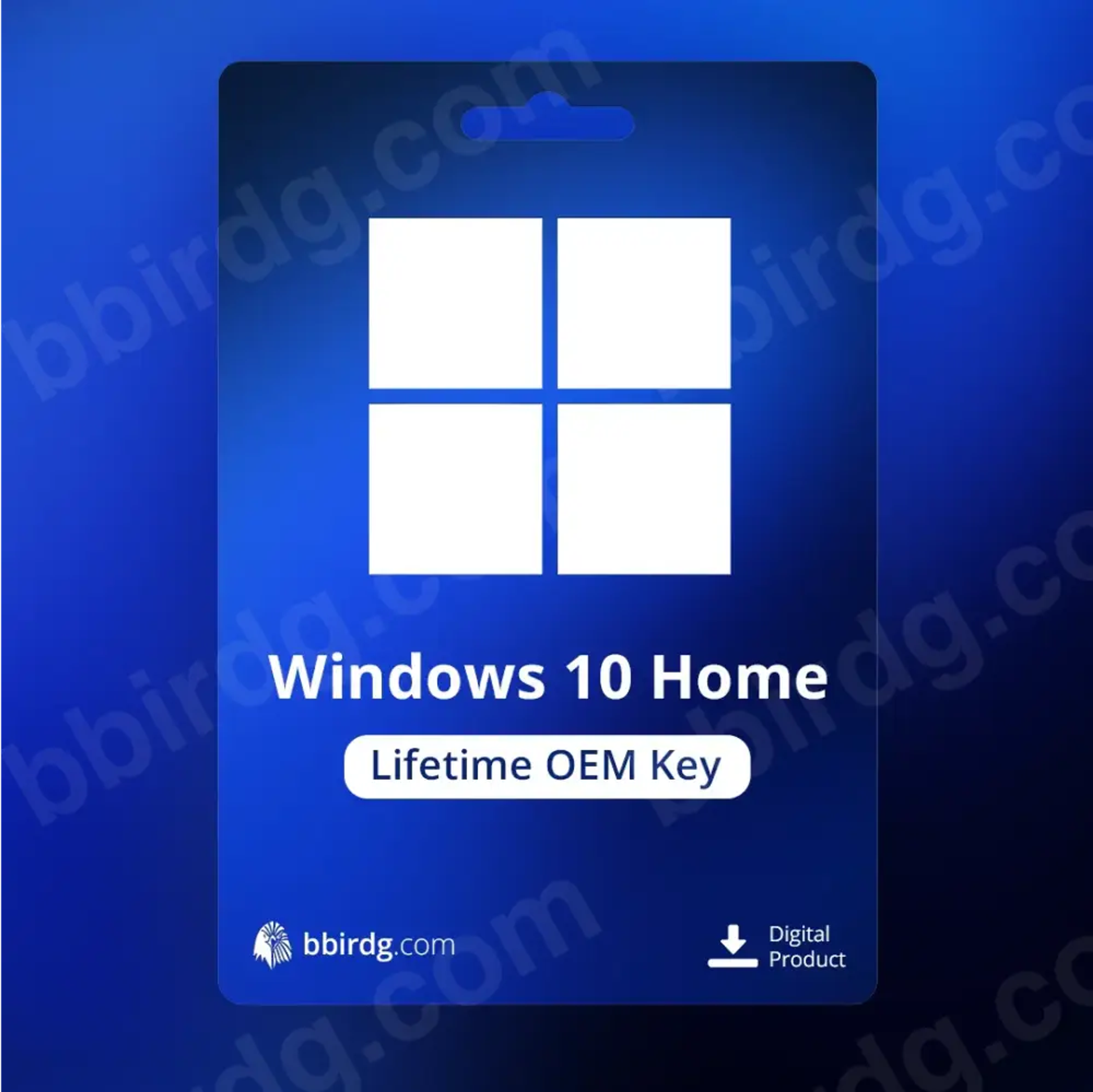 Microsoft Windows 10 Home Global Lifetime Key (OEM)