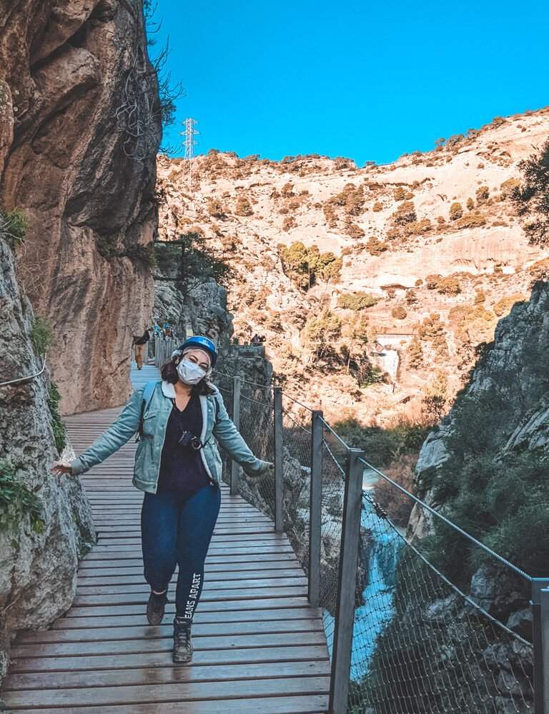 Hiking the path