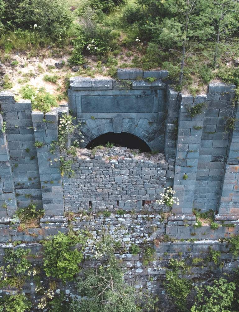 Une ancienne entrée du fort de Givet