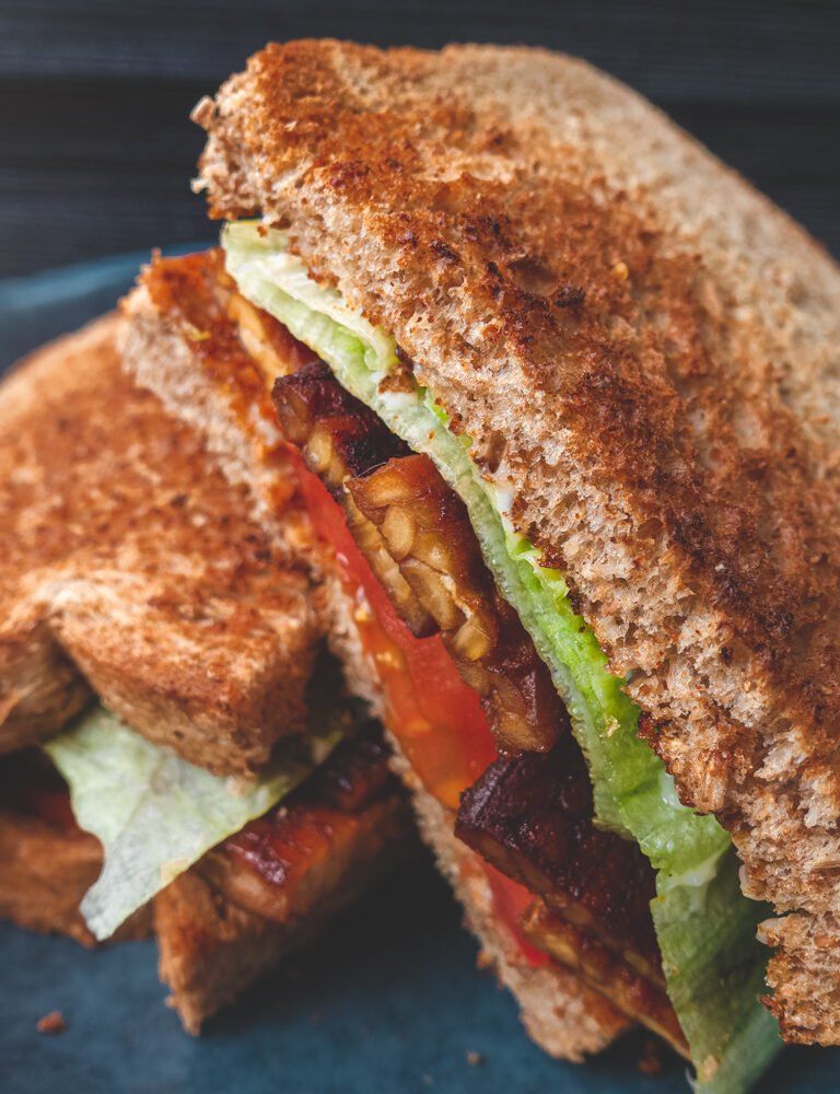 Tempeh collant rapide et polyvalent