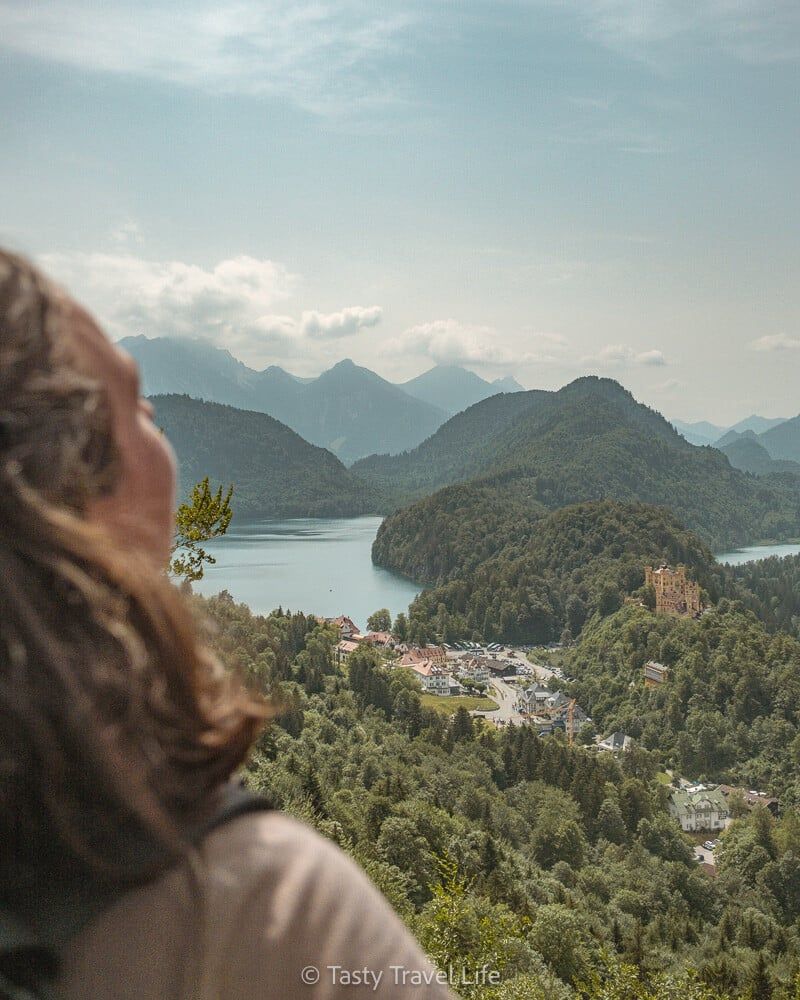 viewpoint blue lakes and mountains 