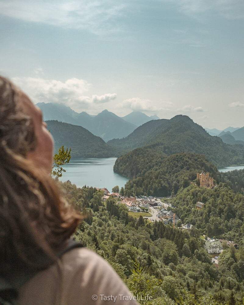 viewpoint blue lakes and mountains