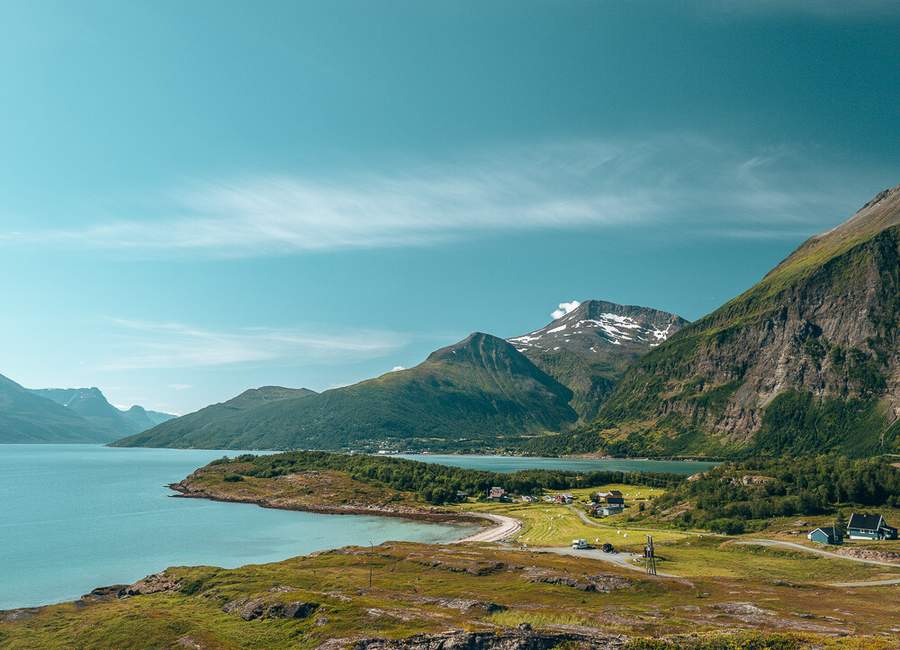 geweldige plek aan de Lyngenfjord