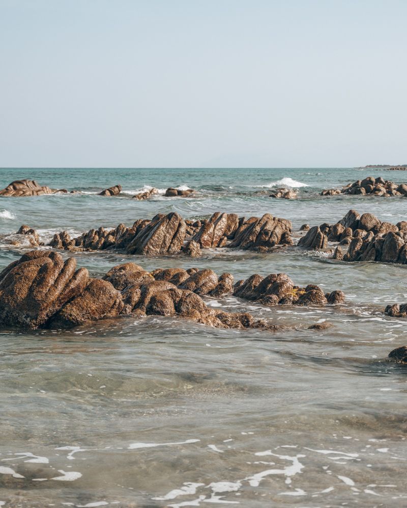 Belle mer cristalline en Sardaigne