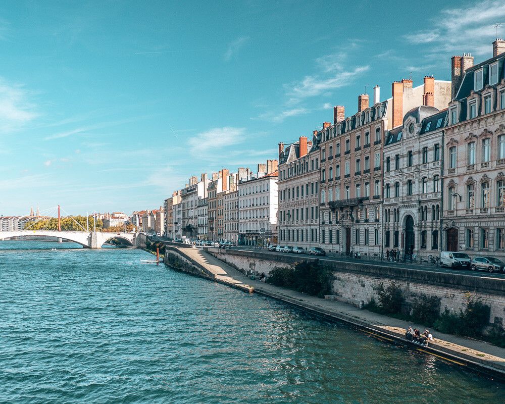 lyon bridge view