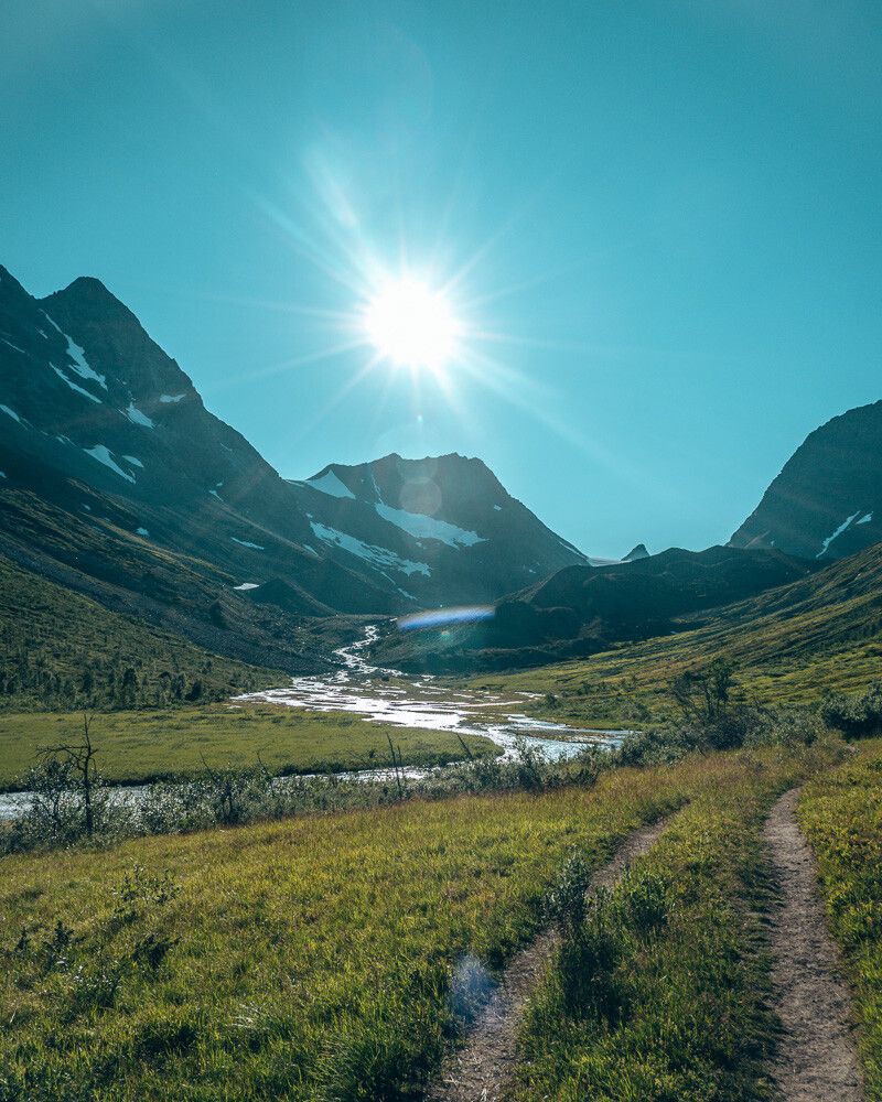 steindalsbreen glacier norway 