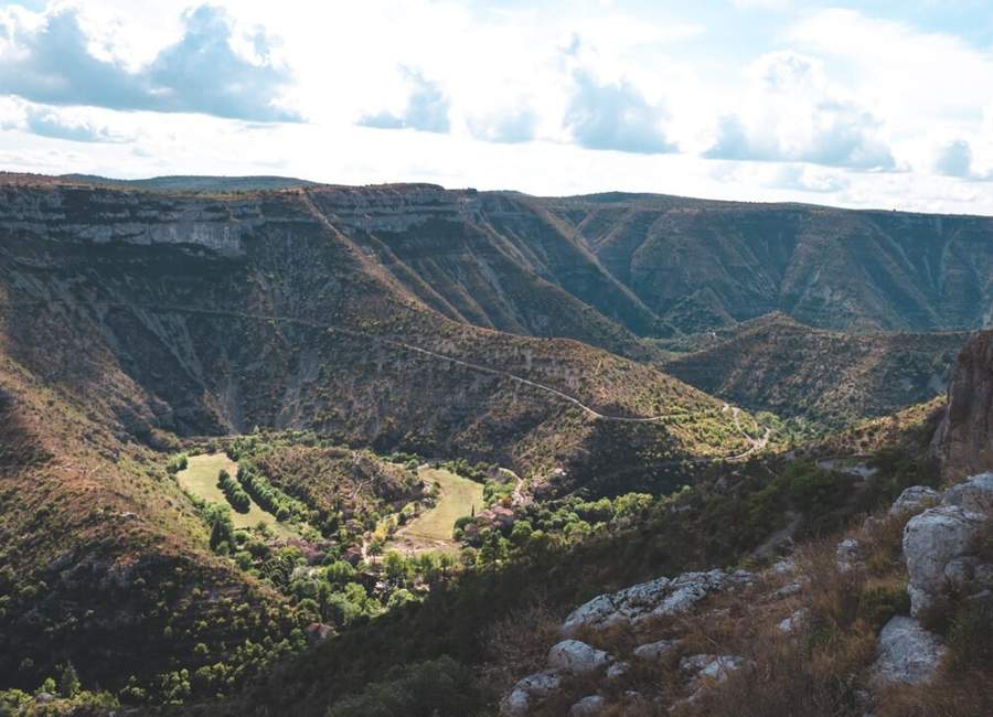 Cirque de Navacelles viewpoint blandas