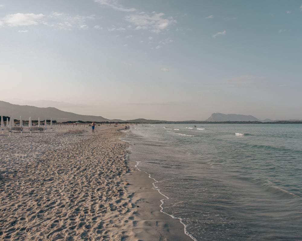 La Cinta-strand Sardinië