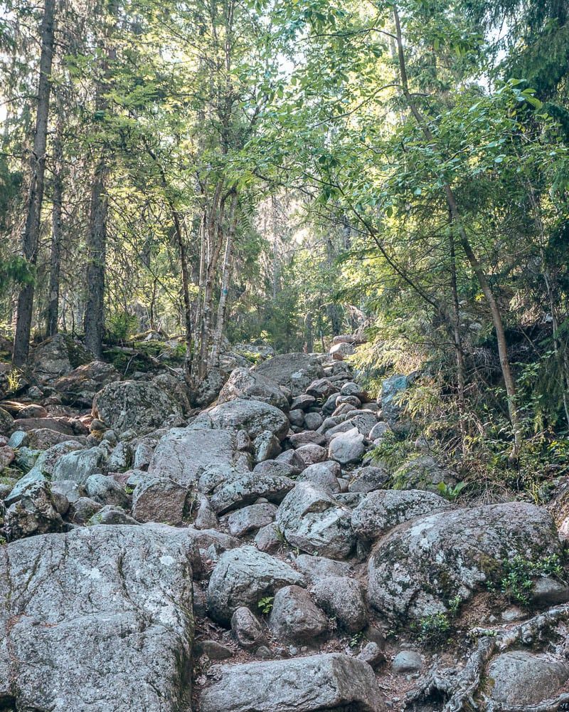 grottstigen skuleberget hike