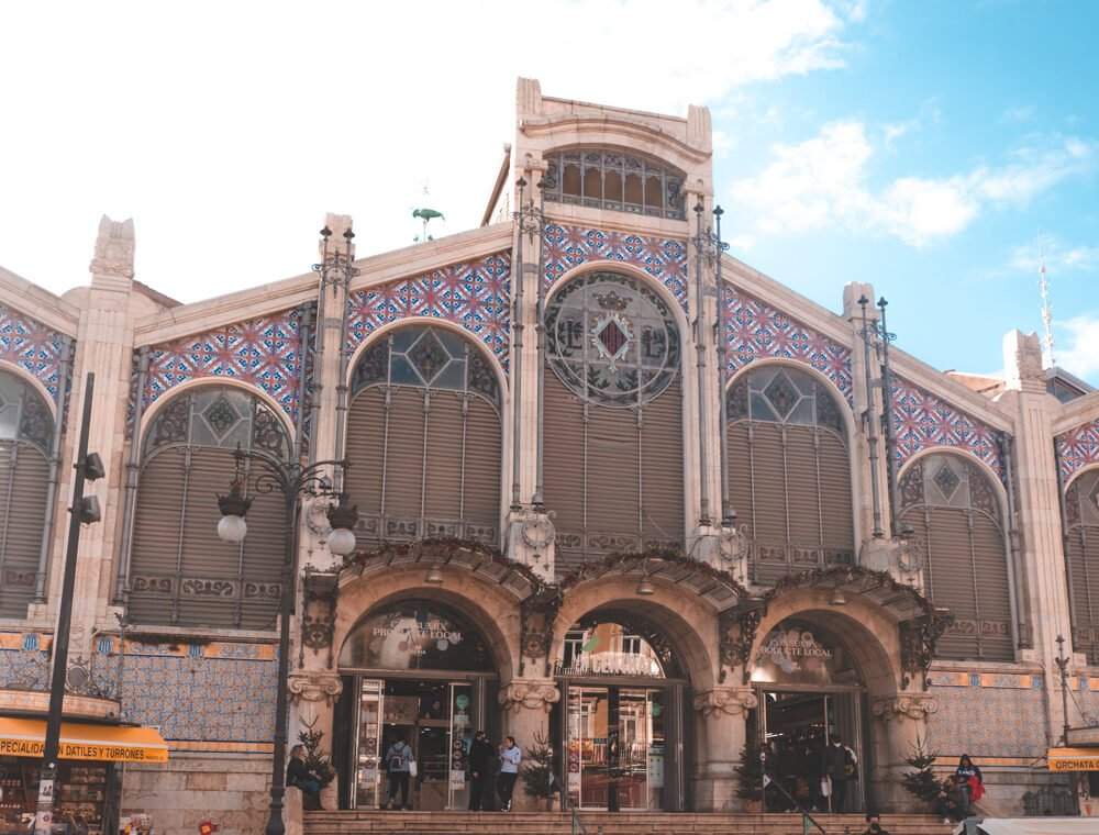 Overdekte markt van Valencia
