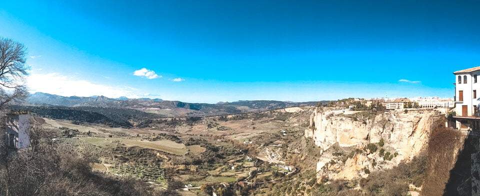 Vue panoramique de Ronda