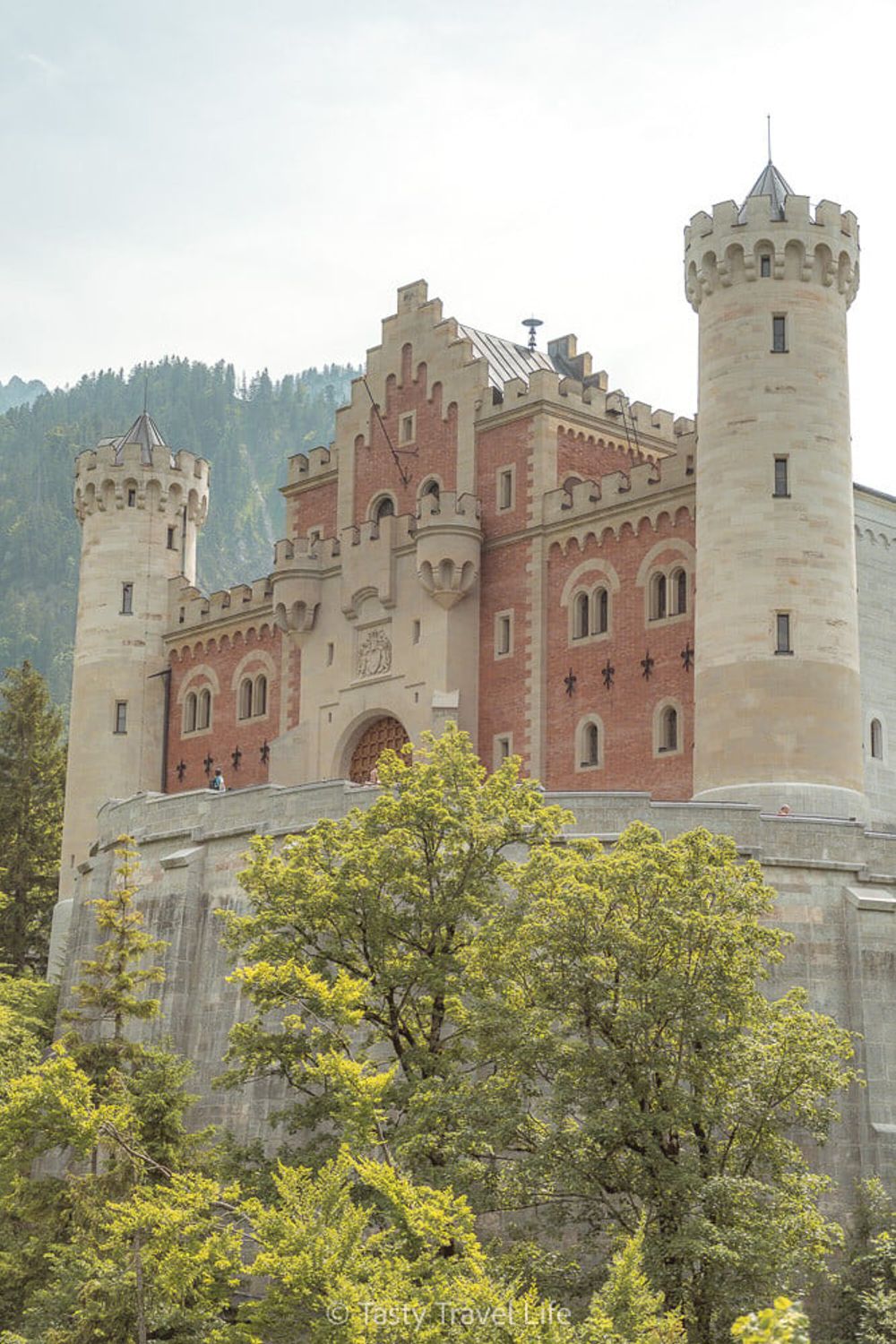 Neuschwanstein orange side with details