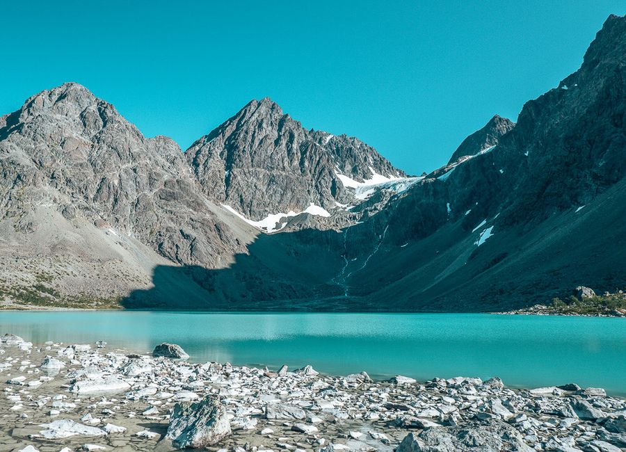 view of blavatnet lake