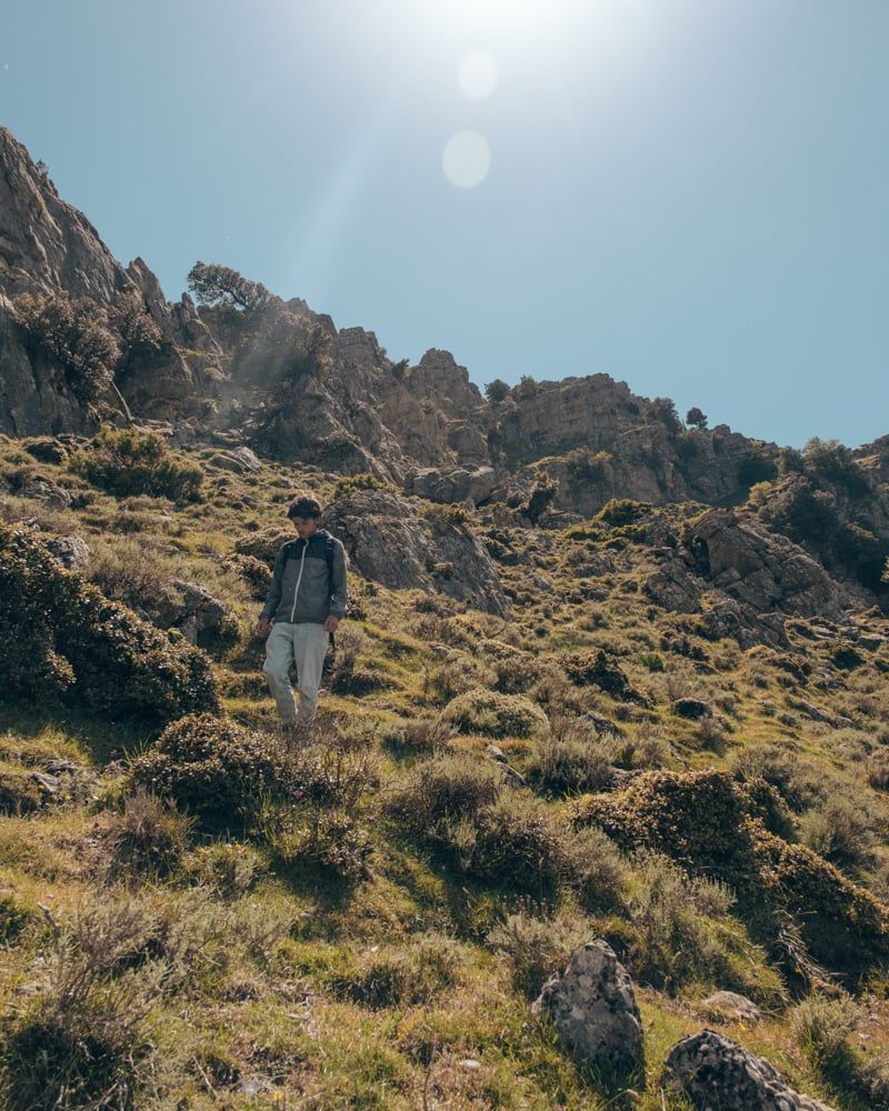 Wandeling naar Monte Fumai op Sardinië