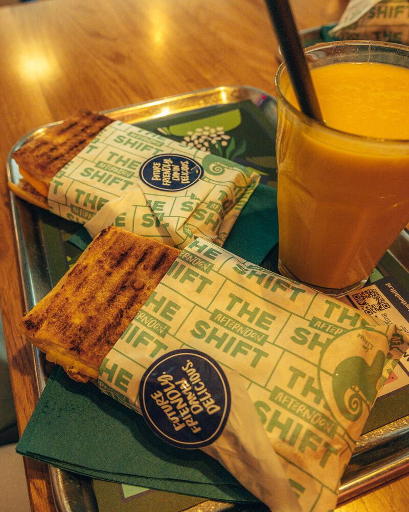 Vegan Panini at the Shift 