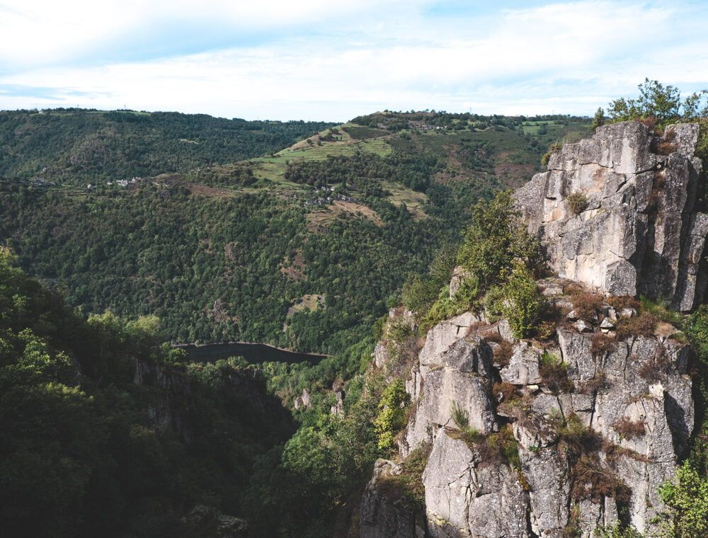 Vues sur les Cascades du Saut du Chien