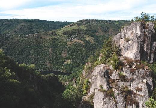 Vues sur les Cascades du Saut du Chien