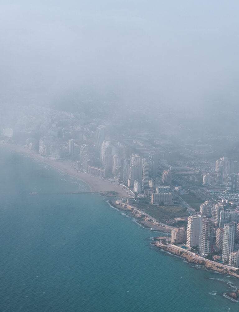 view over calpe