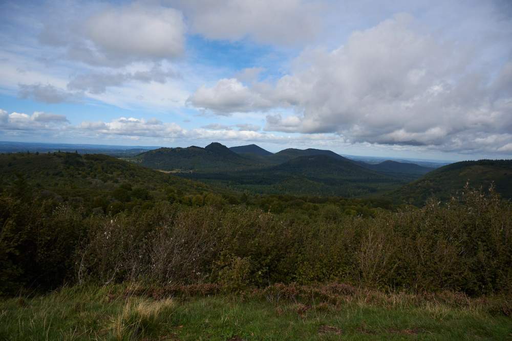 vues de la randonnée du puy de pariou