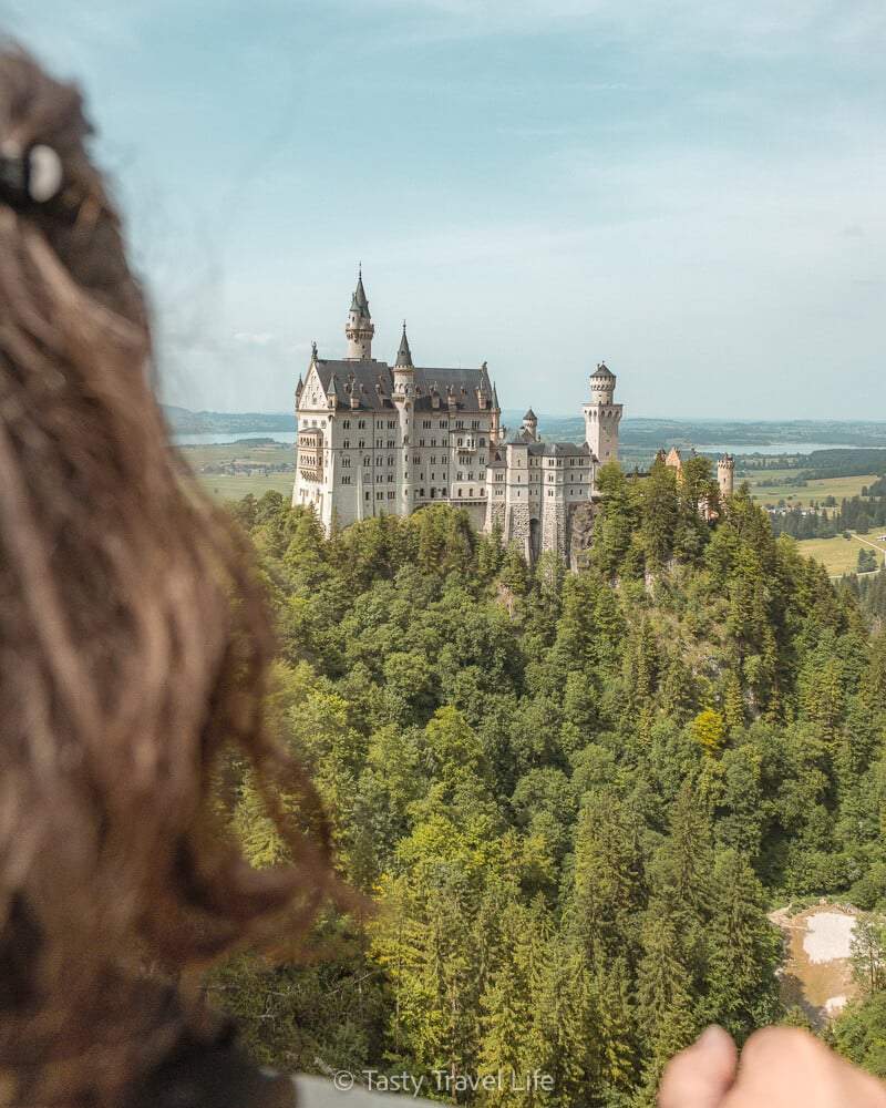 Me watching Neuschwanstein from marienbrucke definitely worth visiting
