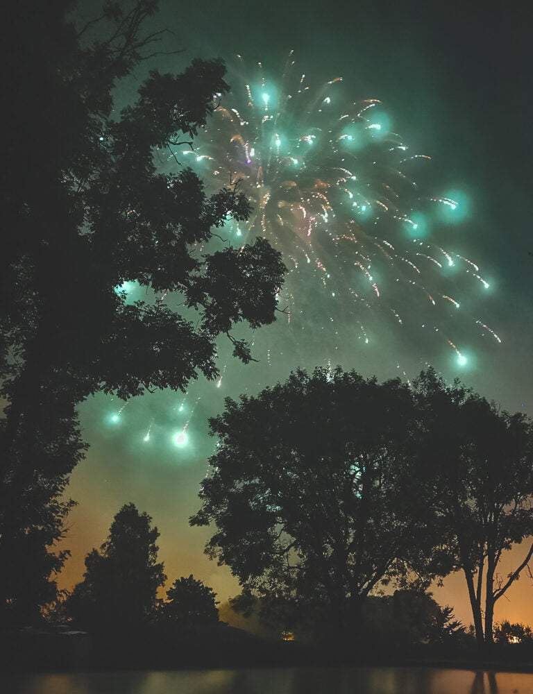 feux d'artifice