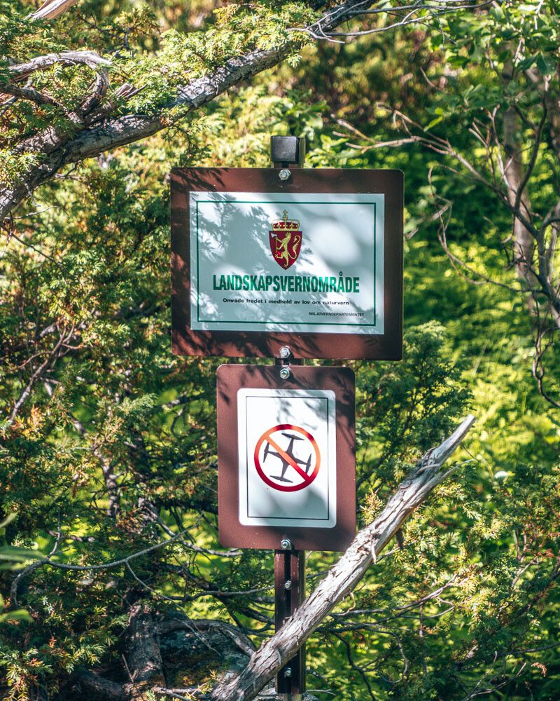 national park sign 