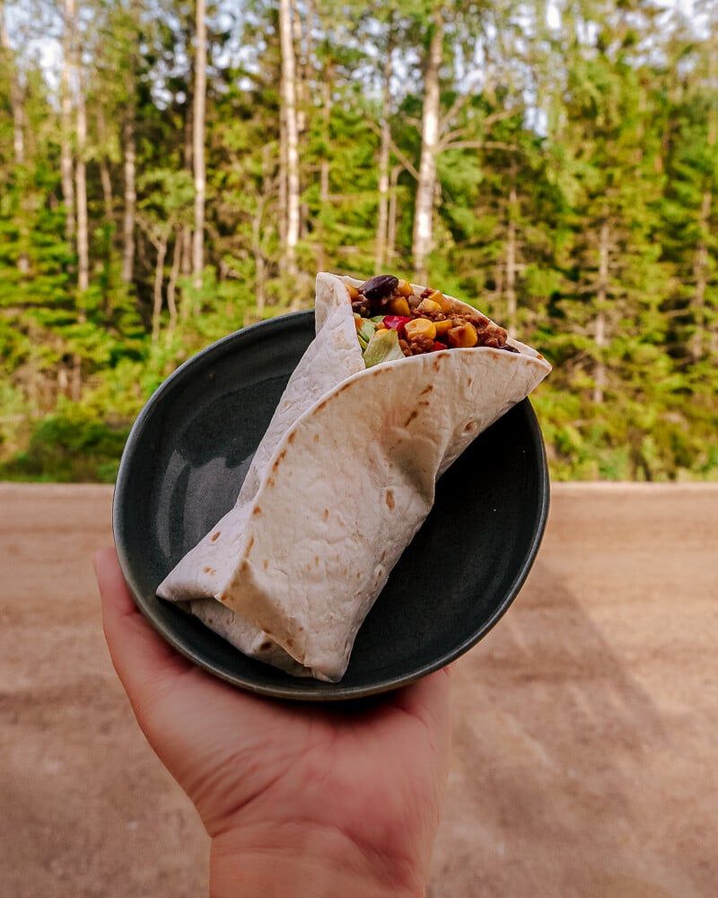 plantaardige wrap