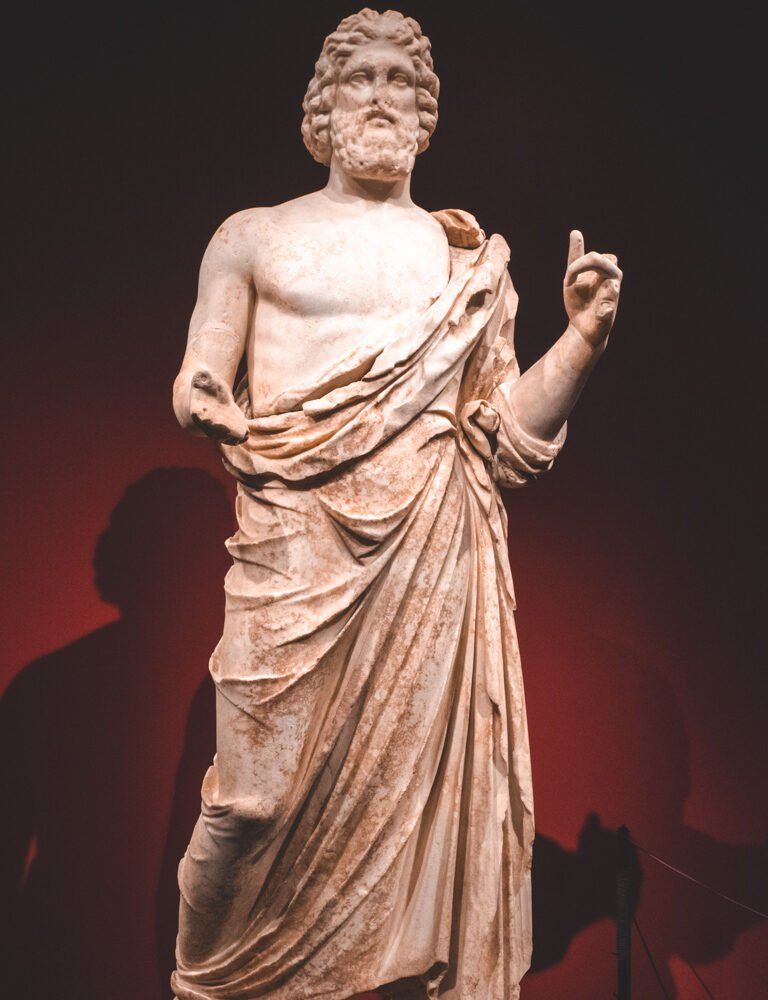 Sculpture of Asclepius