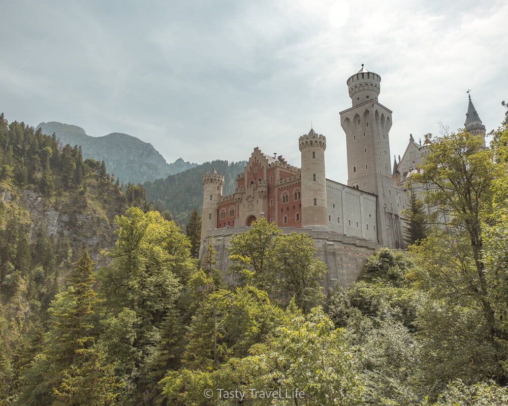 View of colorful side neuschwanstein makes it worth visiting 