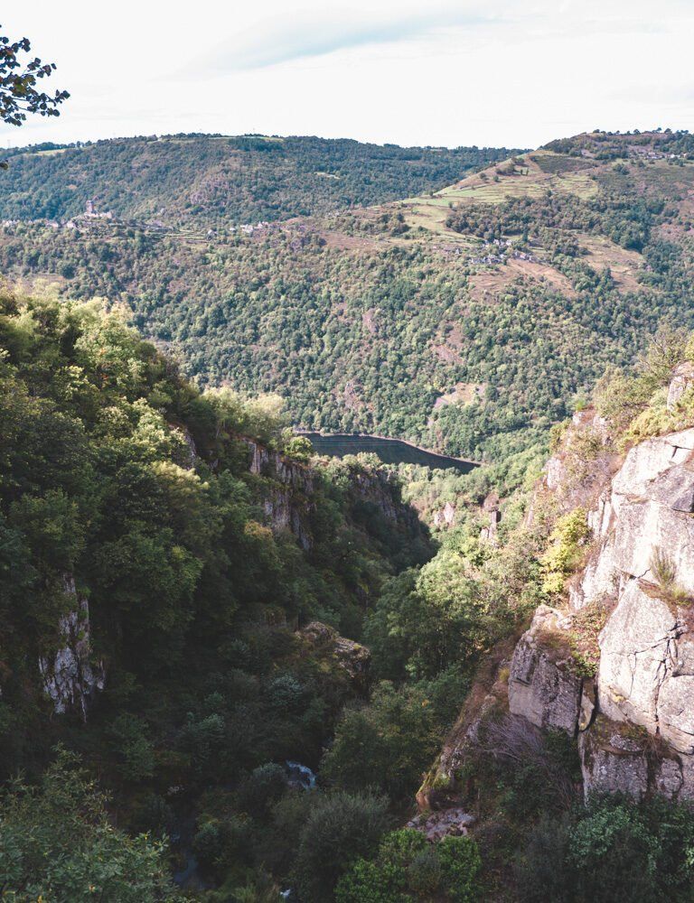 Cascades du Saut du Chien viewpoint