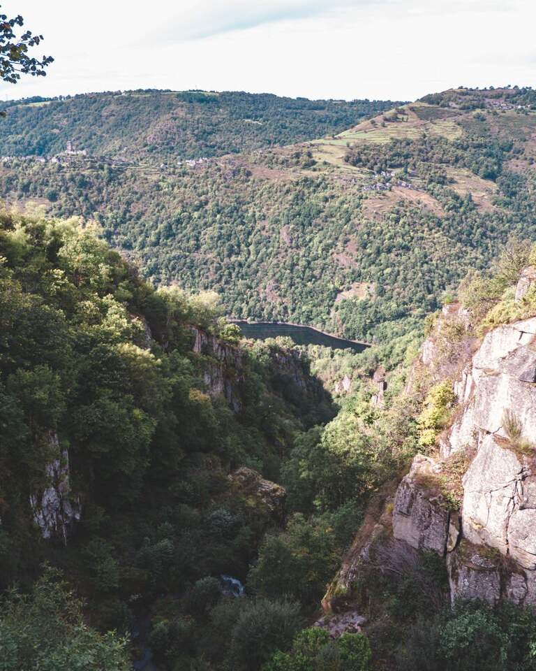 Cascades du Saut du Chien viewpoint
