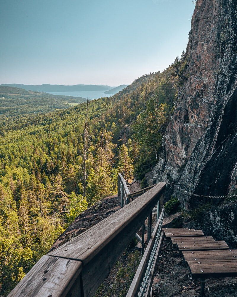 stairs to cave