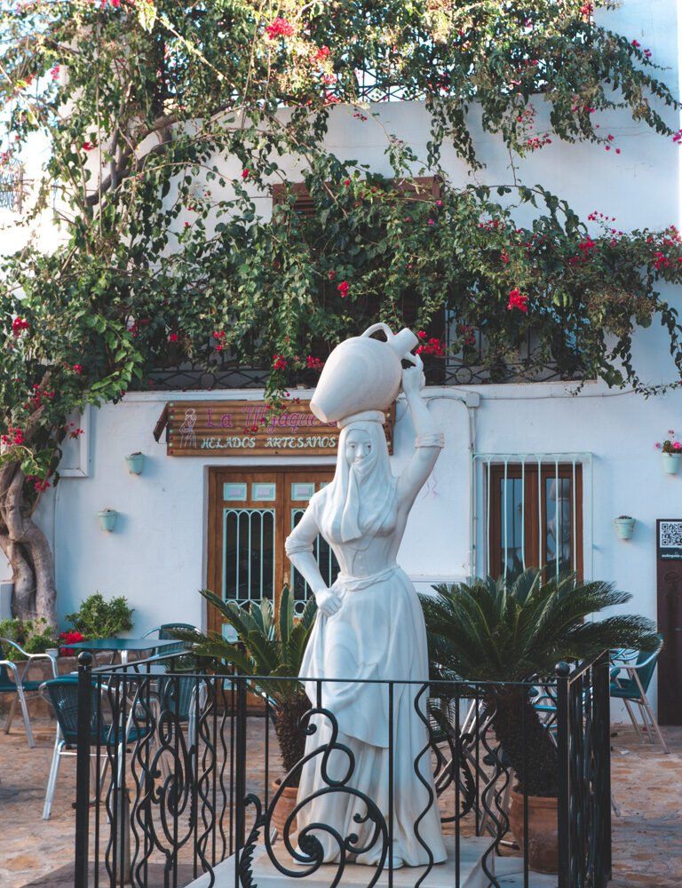 statue in city center