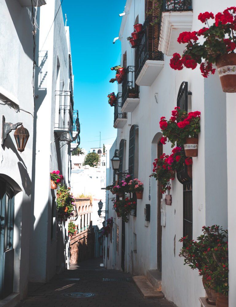 streets of mojacar
