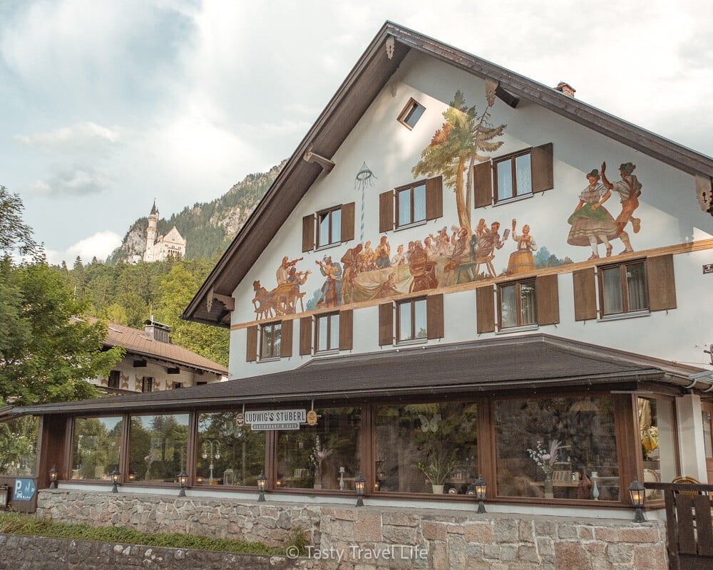 House with beautiful paintings of everyday activities 
