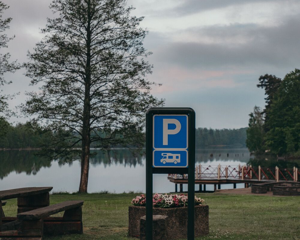 Wild Camping Sweden Sign
